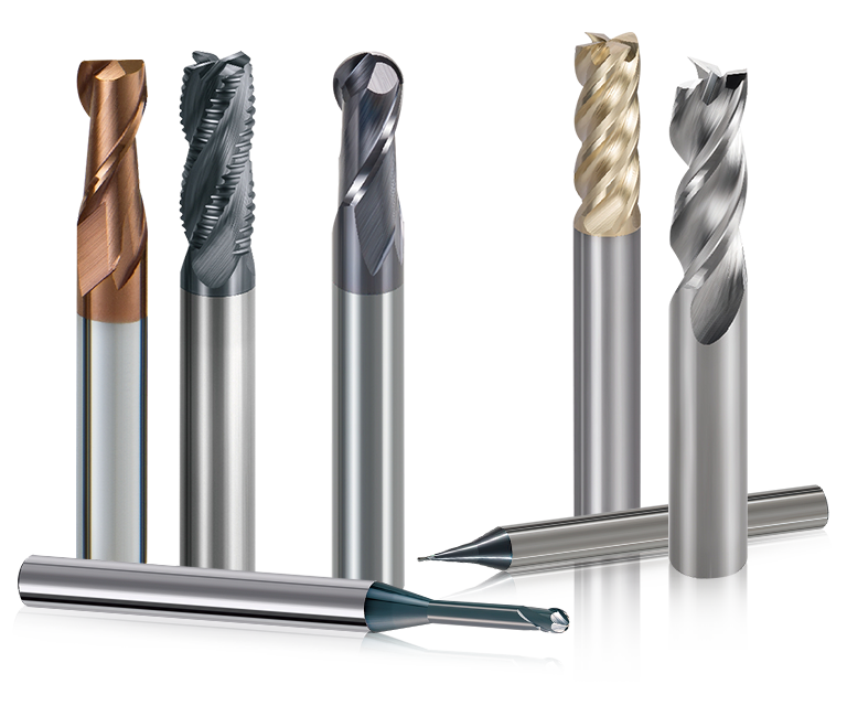 Stopkové frézy z monolitického karbidu